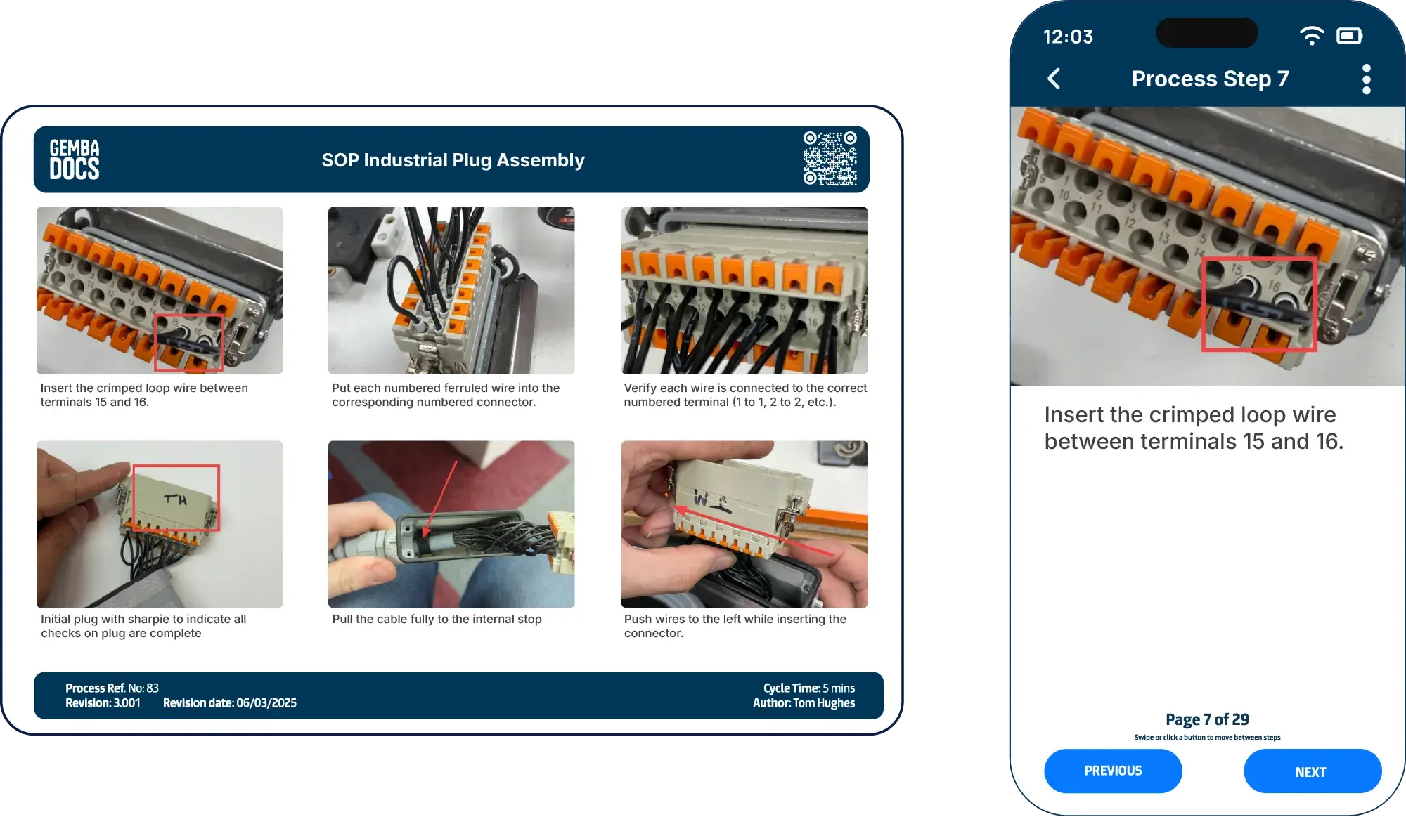 Access same SOP anywhere on desktop, tablet and mobile